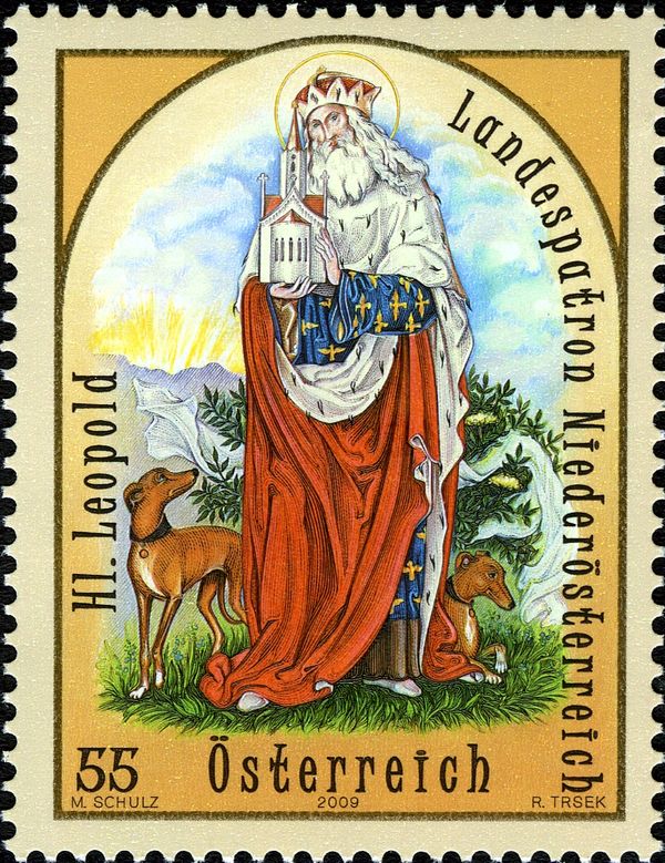 Margrave Leopold III (1073-1136) the Holy.