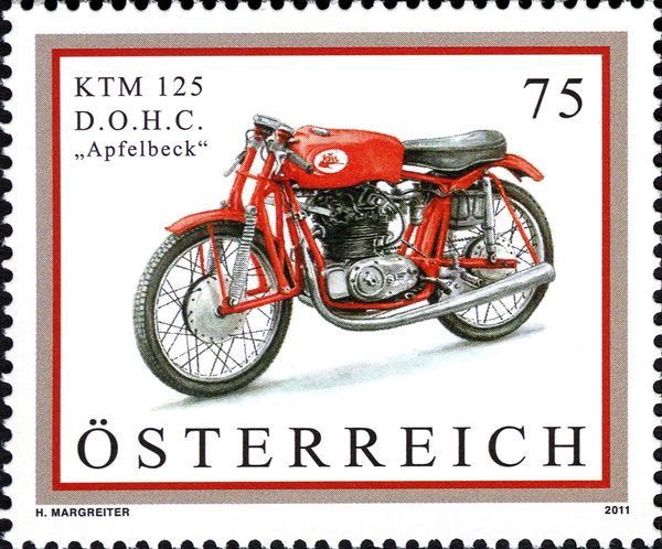 Motorbikes - KTM 125 D.O.H.C. Apfelbeck
