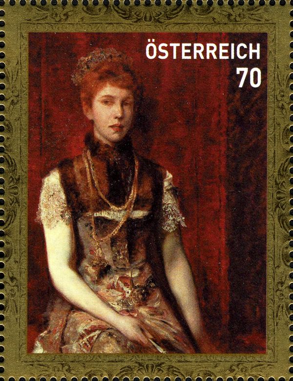 Hans Makart - Portrait of Dora Fournier-Gabillon