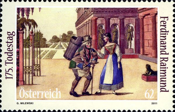 175th anniversary of the Death of Ferdinand Raimund