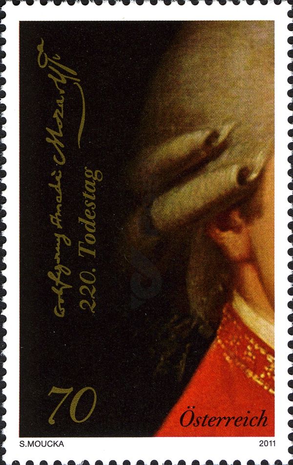 220th Death Anniversary of W.A. Mozart (1756-1791)