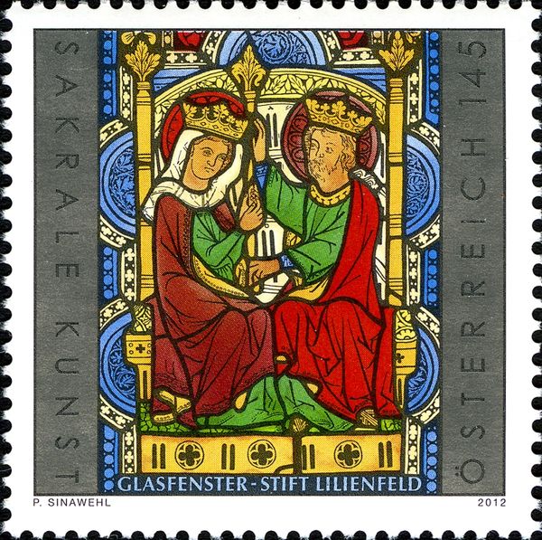 Stained Glass window - Lilienfeld Monastery
