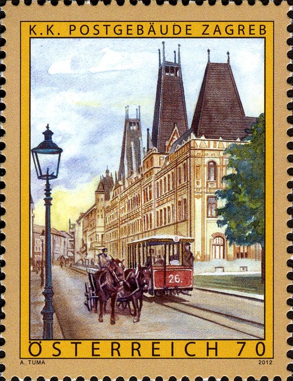 Post Office in Zagreb