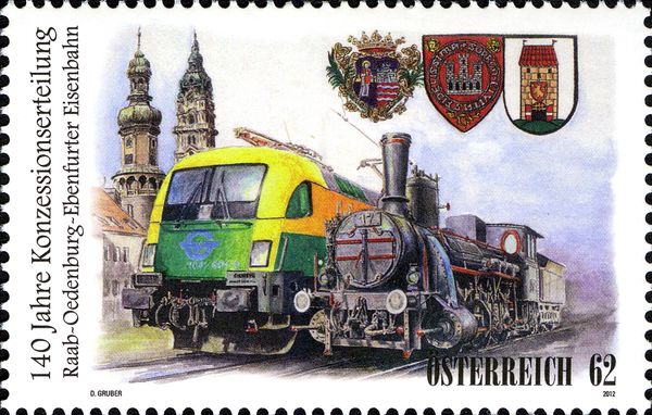 140 years of Raab-Oedenburg-Ebenfurt Railway