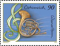 Vienna horn, treble clef