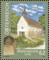 Memorial Stone and Martin's Church, Linz