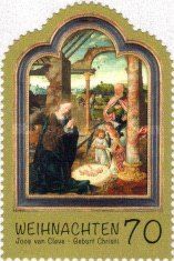 Birth of Christ, painting by Joos van Cleve (1485-1540)