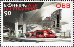Opening of Vienna Main Railway Station