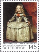 Infanta Margarita Teresa in a white robe