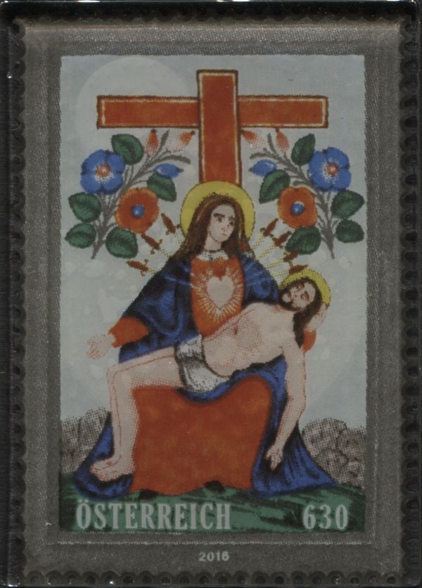 Pietà with cross