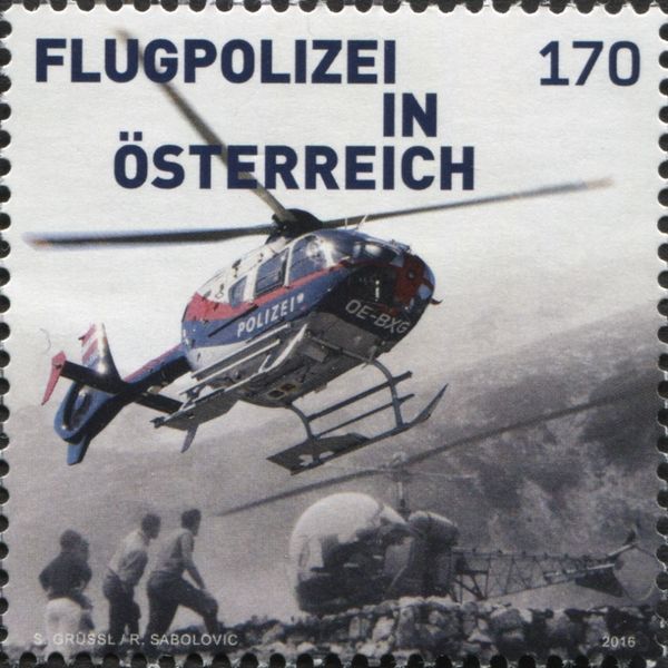 60th Anniversary of Helicopter Police Force in Austria