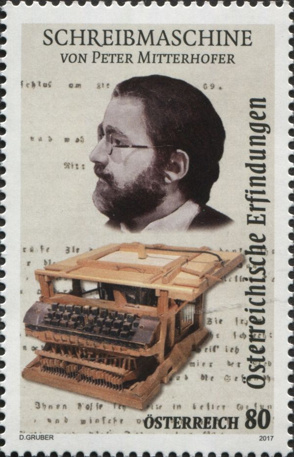 Typewriter - Peter Mitterhofer