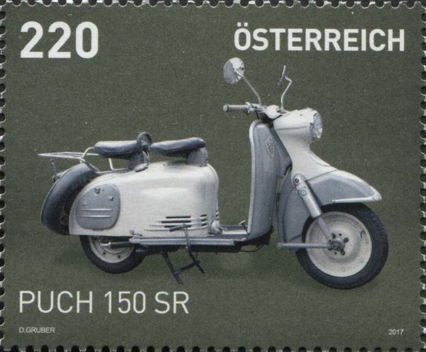 Motor scooter PUCH 150 SR