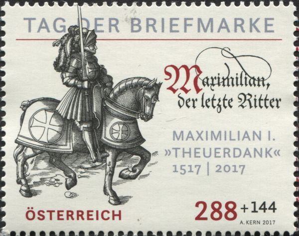 Stamp Day 2017 - Emperor Maximilian I