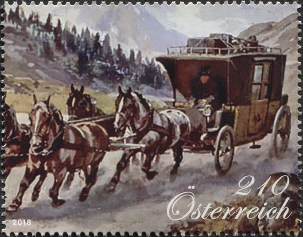 Stagecoach on Tauern road