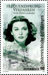 Frequency Hopping, by Hedi Lamarr(1914-2000)