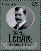 150th Birth Anniv of Franz Lehár(1870-1948), Composer