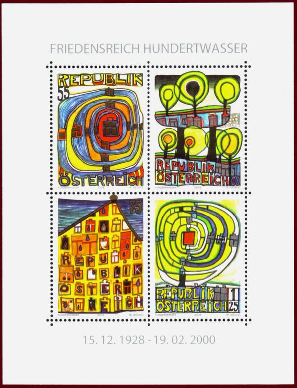80th Birthday of Friedensreich Hundertwasser