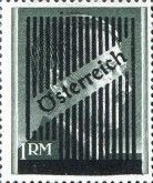 Overprint German stamp Hitler