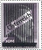 Overprint German stamp Hitler