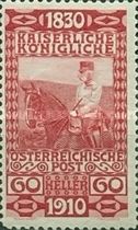 Emperor Franz Joseph on horse