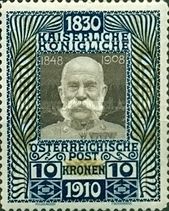 Emperor Franz Joseph (reign 1848-1916)