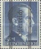 Overprint German stamp Hitler