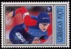 Bonnie Blair (USA) Gold Medal, Speed Skating