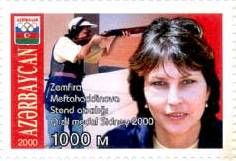 Zemfira Meftahaddinova, Gold Medal, Skeet Shooting