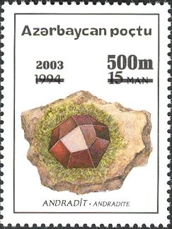 Andradite - Surcharge and Overprint