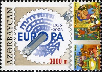 Europa Emblem and 1998 Azerbaijan Stamps