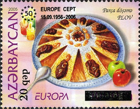 Europa - Parcha Doshamya Pilaff - Surcharge and Overprint