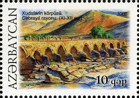 Khudaferin Bridge, Jabrail (XI-XII c.)