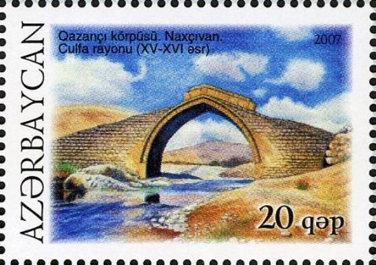 Gazanchi Bridge, Nakhchivan (XV-XVI c.)