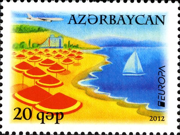 Europa - Tourism - Beach on Caspian Sea