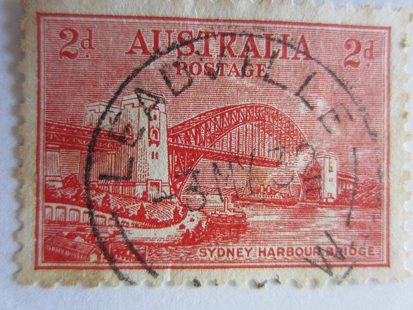 Sydney Harbour Bridge, 2d Typo