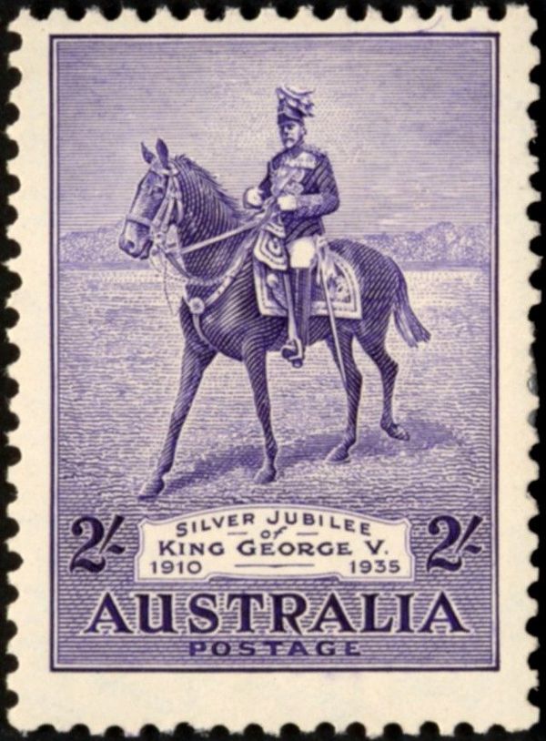 King George V on "Anzac"