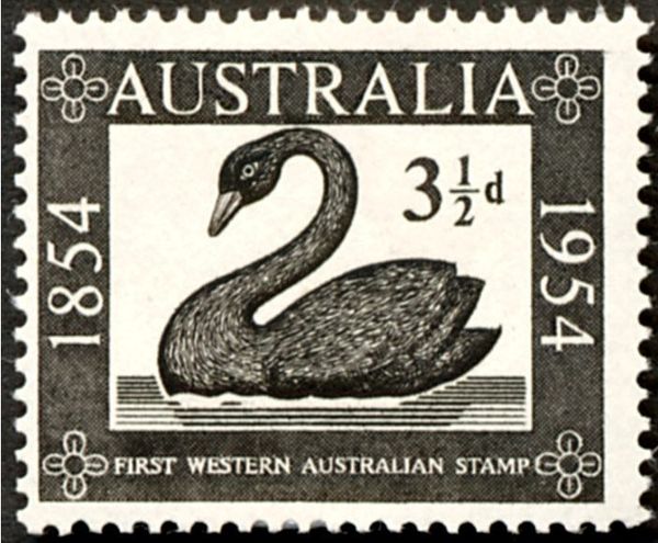 Centenary of First Western Australia Stamp (Black Swan)