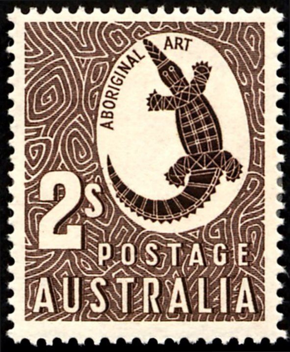 Crocodile - Aboriginal Art