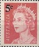Queen Elizabeth II 5c Surcharge - I(R)