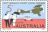 England-Australia Flight - Captain Wrigley