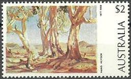 Red Gums of the Far North, Hans Heysen