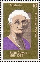 Edith Cowan (1861-1932) - P(14 x 14½)
