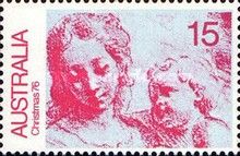 Christmas 1976 - Virgin & Child