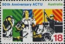 50th Anniversary of Australian Council of Trade Unions(ACTU)