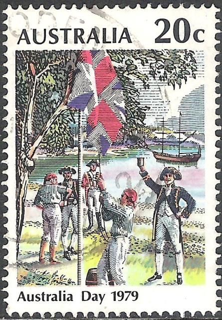 Australia Day 1979 - Raising The Flag
