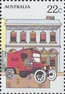 National Stamp Week- Ford Model T Mail Van