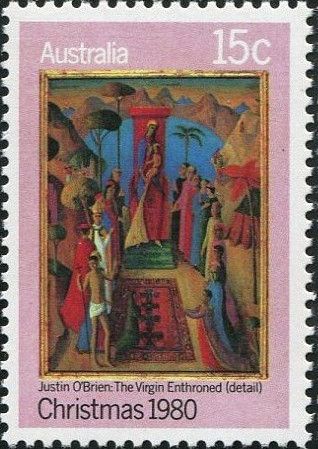 Christmas- The Virgin Enthroned, Justin O'Brien
