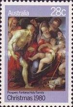 Christmas- Holy Family, Prospero Fontana