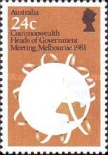 Globe depicting Australia